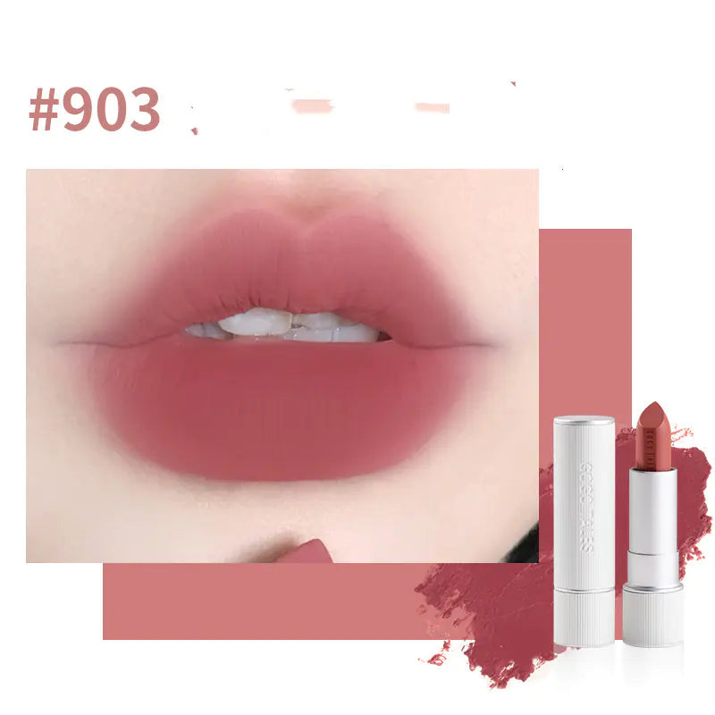 Retro Velvet Lipstick in Striped Caramel Chestnut